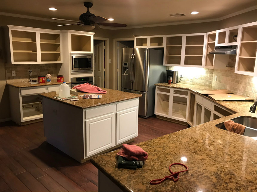 Kitchen Refacing Before After Photos Houston Cabinet Refacing Twins